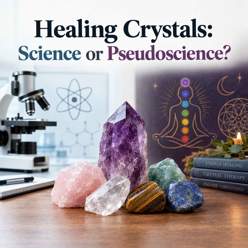 Healing Crystals: Science or Pseudoscience? What Does the Research Really Tell Us?
