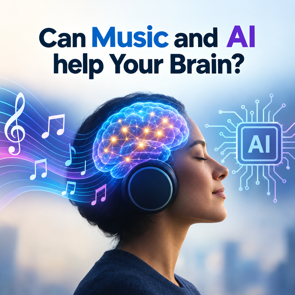 Can Music and AI help Your Brain